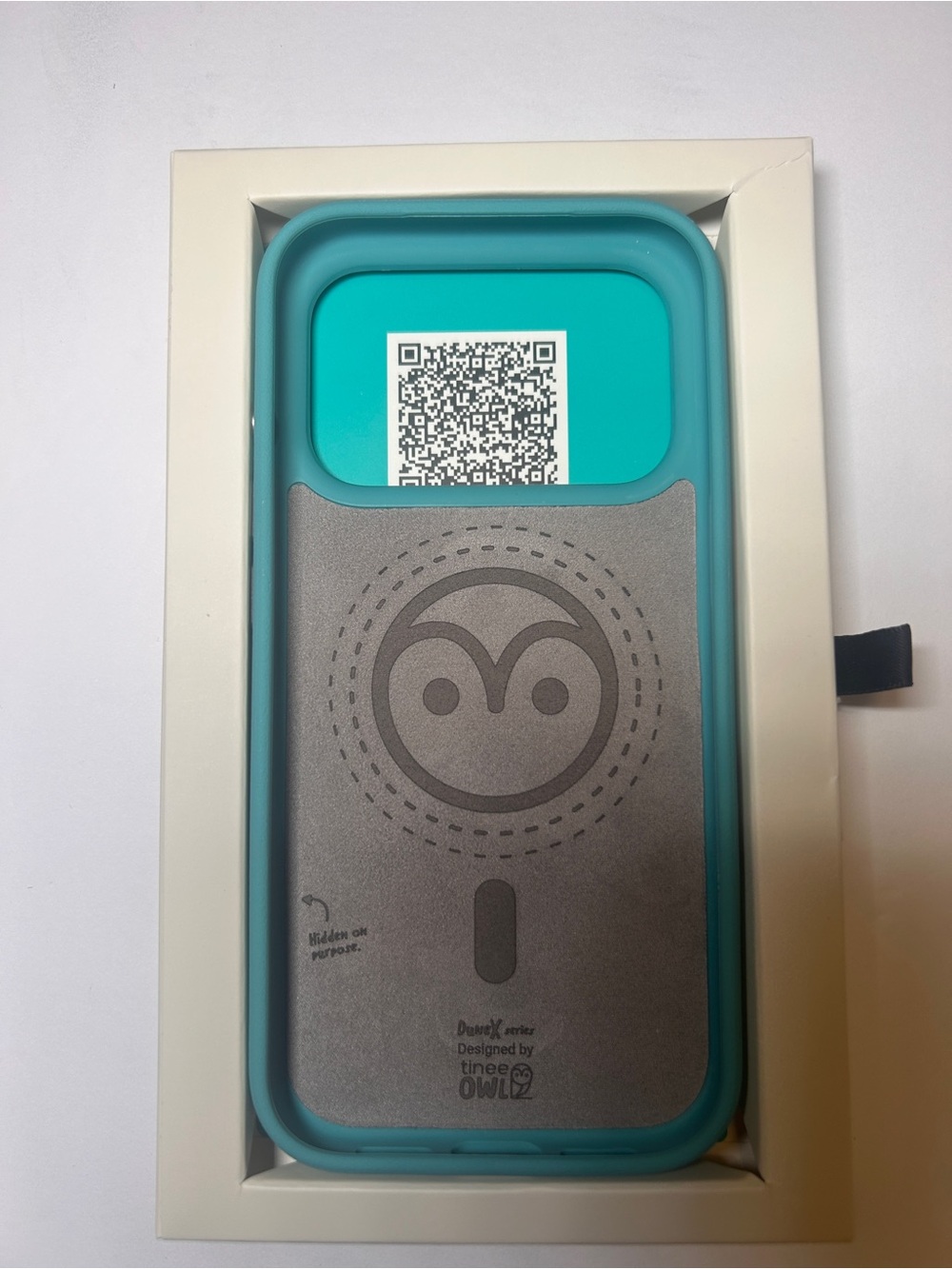 TineeOwl DuneX iPhone 17 Pro Case MagSafe Slim Textured TPU Green in Denial - Picture 11 of 16